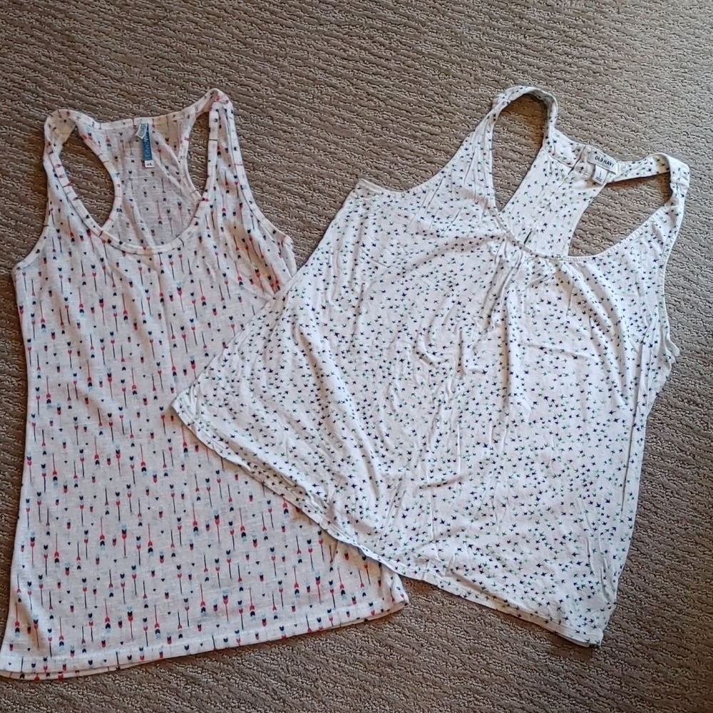 Two tank tops